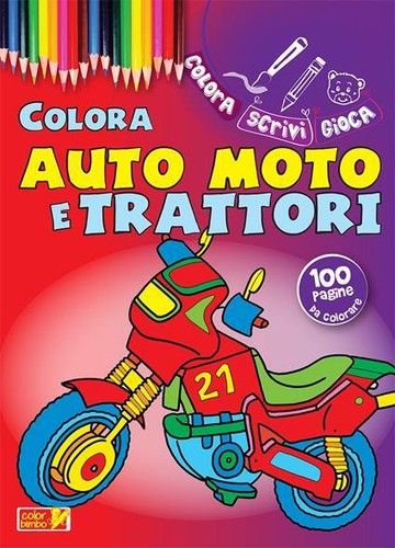 Colora auto moto trattori - auto,