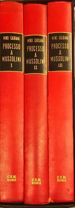 Processo mussolini tre - processo,