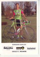 CYCLISME carte cycliste BORDIGNON GIANLUCA équipe NAVIGARE