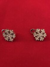 Orecchini in oro bianco fiocco di neve Salvini