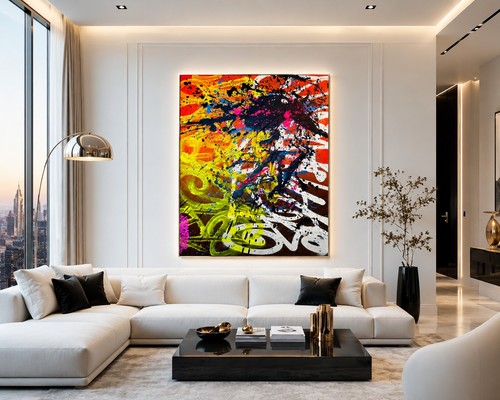 Quadro graffiti arte street