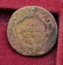 2 Soldi 1799 S- Gorizia- Francesco II D'Asburgo