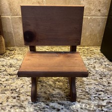 Panca orso bambola legno pino