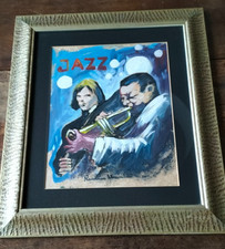 Quadro romano mussolini jazz - mussolini,