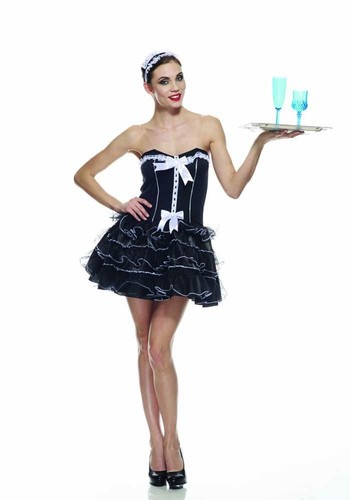 Costume halloween cameriera - costume,