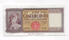500 Lire 1947 Italia (1-) AUNC