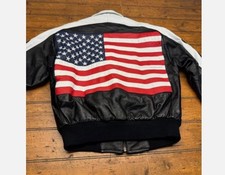 Bomber uomo vintage USA pelle