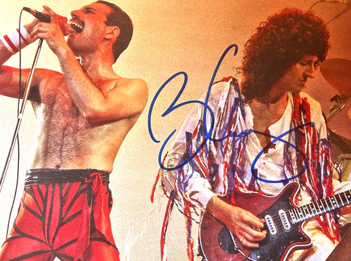 Autografo firmato brian - autografo,