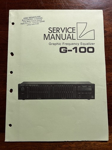 Luxman 100 equalizzatore - g-100,