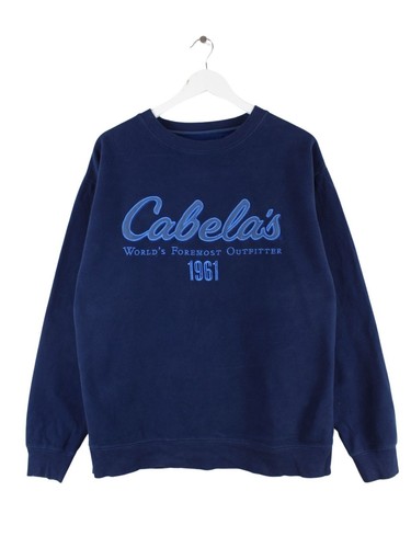 Maglione cabela ricamato blu - cabela's,