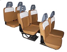 FODERE SEDILI AUTO SU MISURA ASIAM PIAGGIO PORTER 6 POSTI - 1994/2004