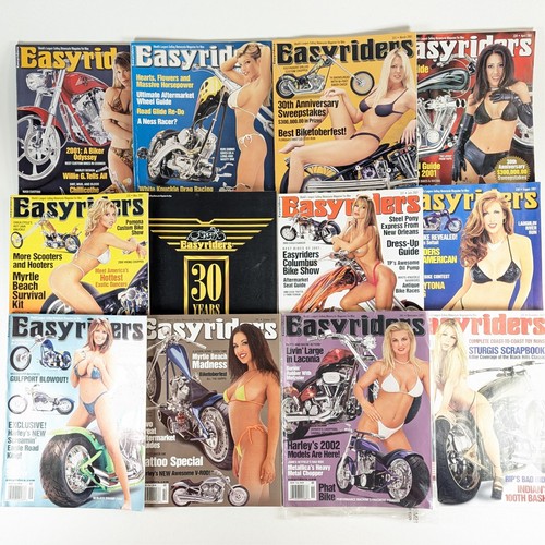 Lot easyriders magazine - of, 12