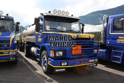 Foto camion scania 112h tanker - foto,