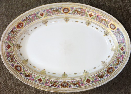 Antico piatto porcellana - piatto, in