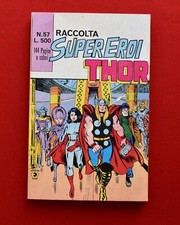RACCOLTA SUPER EROI # 57 DEL 1977  CON ADESIVI  ALLEGATI   Ediz. CORNO