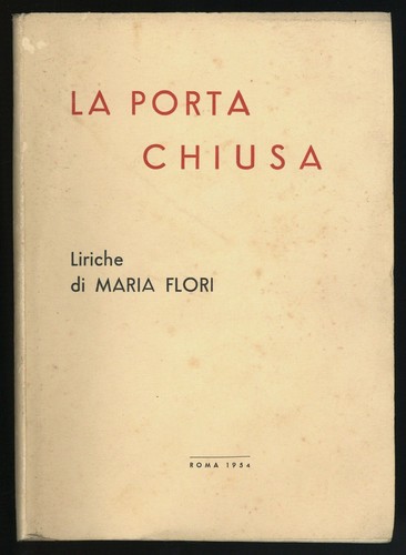 Libro porta chiusa liriche - libro, la
