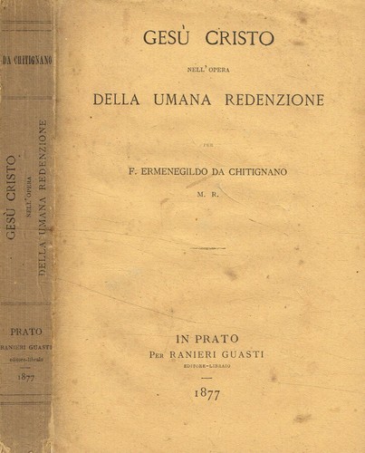 Gesù cristo nell opera della - cristo,