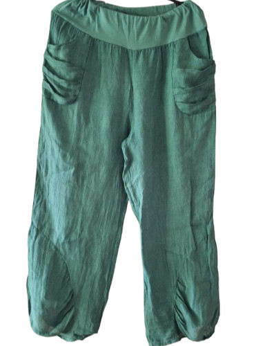 Pantaloni palloncino lino - pantaloni,