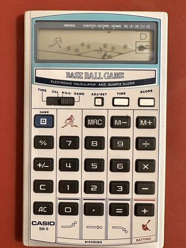 Vintage game casio - casio, bb-9