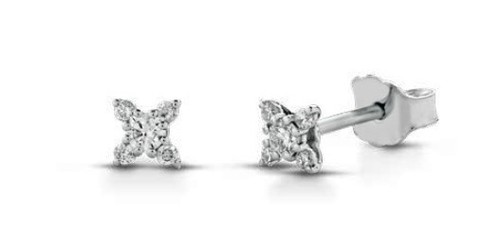 Orecchini oro bianco 18kt - orecchini,