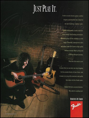 Pubblicità chitarra