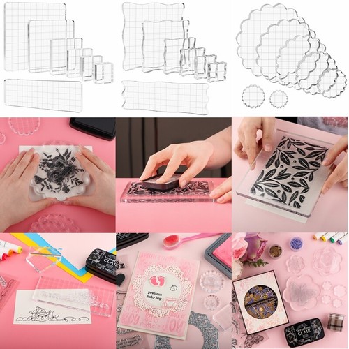Kit blocco timbri acrilico - timbri,