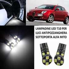 COPPIA LAMPADINE LED T10 W5W