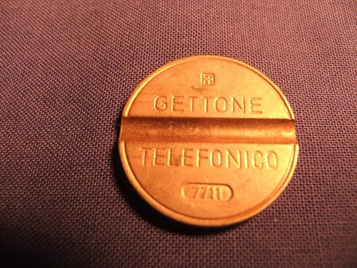 Gettone telefonico 7711 - gettone,