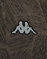 TOPPA PATCH Replica KAPPA Ricamata TERMOADESIVA E DA CUCIRE 10X5 CM Circa 