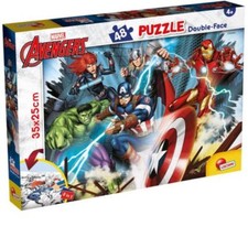 Lisciani LSC99641 Puzzle da 48 Pezzi - Double Face: Avengers