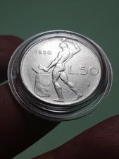 ITALIAN REPUBLIC 50 LIRE 1958