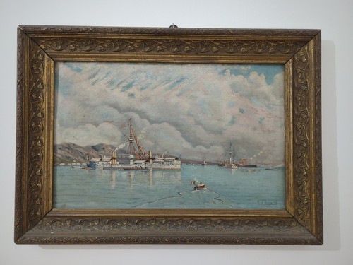 Quadro vista marina - vista, su