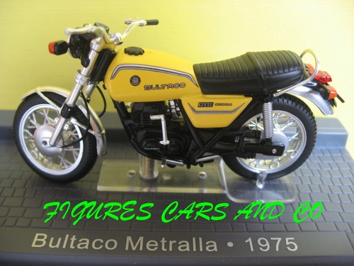Moto classique bultaco - 1/24,