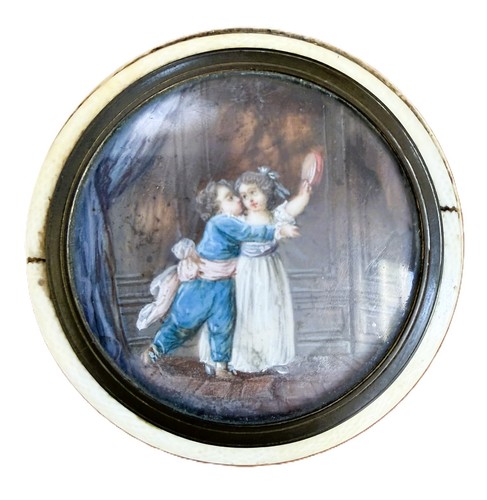 Fine antico ritratto francese