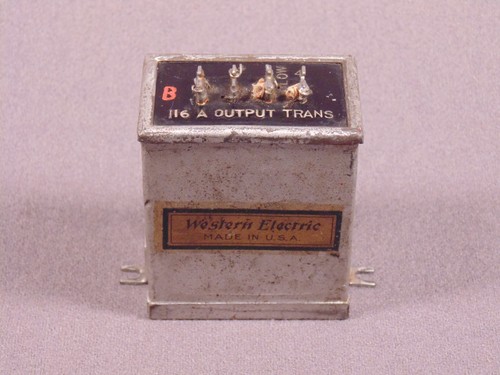116 western electric 116a - electric,