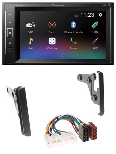 Pioneer dab mp3 2din bluetooth - mp3,