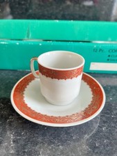 Set 6 tazzine e piattini da