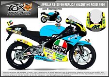 ADESIVI stickers MOTO KIT per aprilia rs125 1999 replica valentino rossi 1996