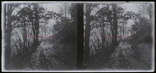Route montagne enneigée - route,