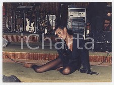 1980 ca VARIETÀ - DRAG QUEEN Imitatore di Grace JONES sul palco - Foto 17x12 (1