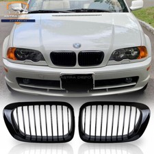 Gloss black front kidney - black,