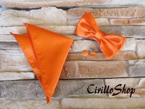 Papillon fazzoletto gemelli - papillon,