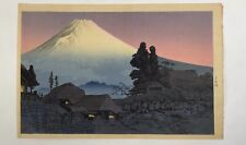 Xilografia giapponese "Monte