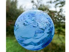 Sfera di vetro da appendere