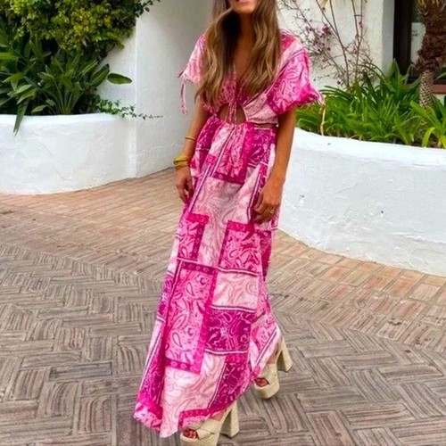 Abito zara rosa - abito, maxi