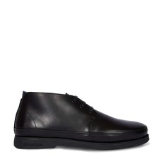 NEW - Stivali Chukka ufficiali Paul Smith in pelle con gru neri