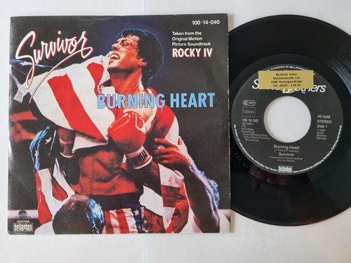 Survivor burning heart - burning, heart/