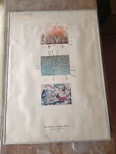 The thumbprint of Alfred Stratton Gianni-emilio Simonetti dicembre 1970,50x70cm