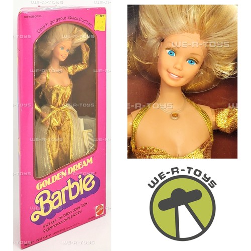 Bambola barbie golden dream - bambola,