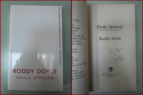Roddy doyle signed - roddy, dated